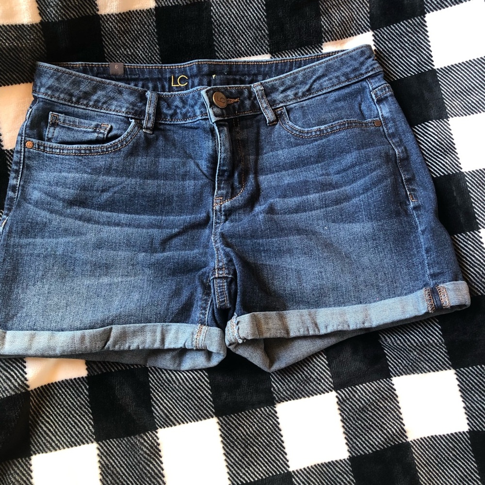 Lauren Conrad Denim Shorts, Size 6!